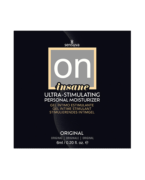Shop ON Insane Ultra Original Stimulating Personal Moisturizer - 6 ml Single Use Packet online