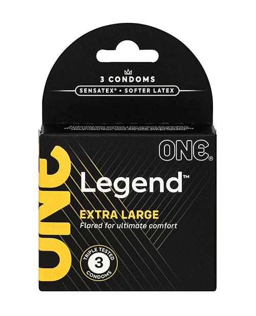 Shop One The Legend XL Condoms - Box of 3 online