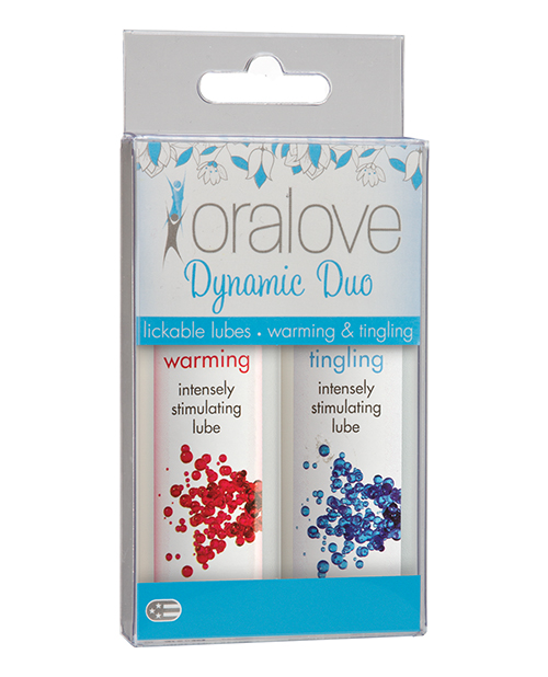 Shop Oralove Delicious Duo Flavored Lube - Warming & Tingling online