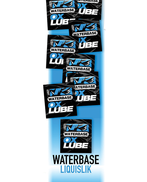 Shop Ox Balls OXLube Liquislik Waterbase Pack - Pack of 50 Sachets online