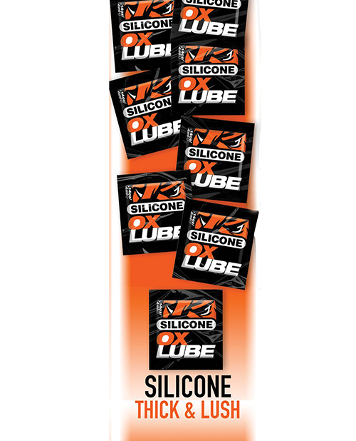 Shop Ox Balls OXLube Thick Silicone Pack - Pack of 50 Sachets online