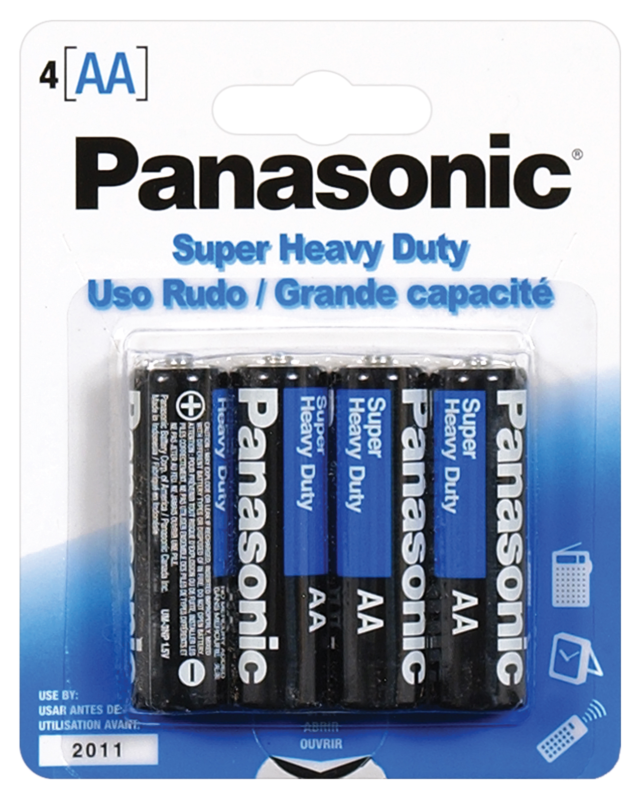 Shop Panasonic Super Heavy Duty Battery AA - Pack of 4 online