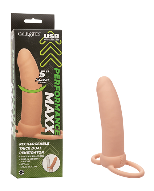 Shop Performance Maxx Rechargeable Thick Dual Penetrator - Ivory online
