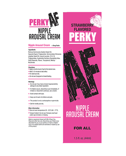 Order Perky AF Nipple Arousal Cream - Strawberry 1.5 oz online