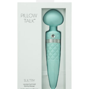 Shop Pillow Talk Sultry Rotating Wand - Teal online