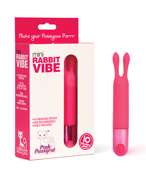 Shop pink pussycat mini rabbit vibe online