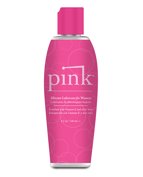 Shop Pink Silicone Lube - 4.7 oz Flip Top Bottle online