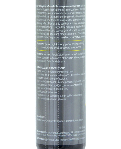 Order Pjur Analyse Me Silicone Personal Lubricant - 100 ml Bottle online