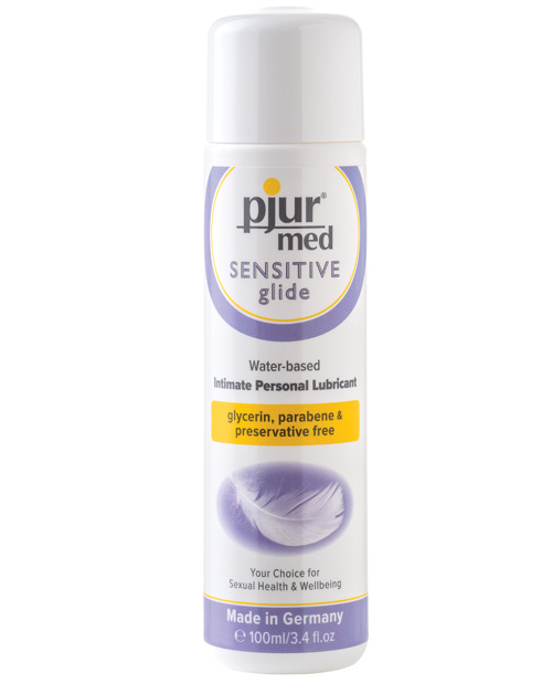 Shop Pjur Med Sensitive Glide Water Based Personal Lubricant - 100 ml Bottle online