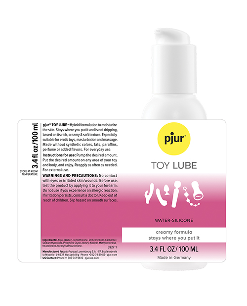 Order Pjur Toy Lube - 100 ml Bottle online