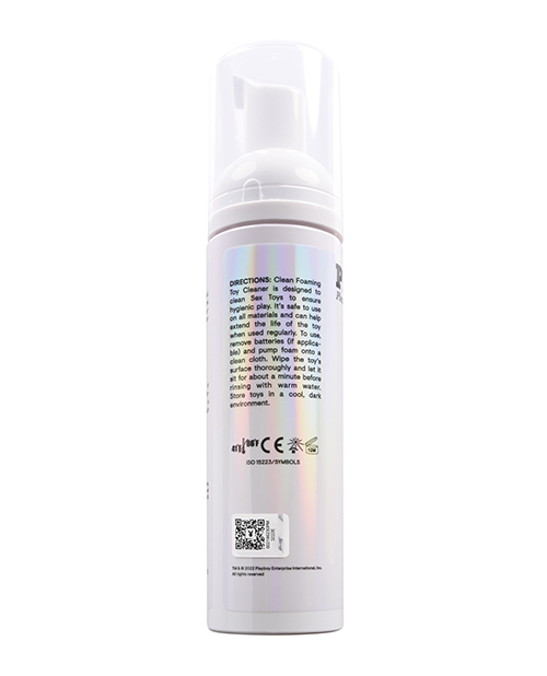 Playboy Pleasure Clean Foaming Toy Cleaner - 7 oz for sale