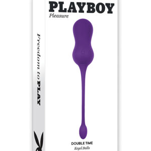 Shop Playboy Pleasure Double Time Kegel Balls - Acai online