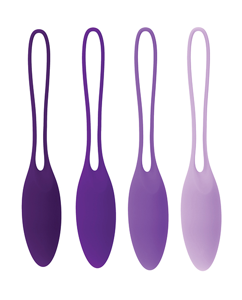 Playboy Pleasure Put In Work Kegel Set - Acai/Ombre for sale