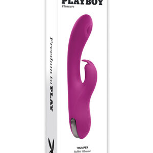 Shop Playboy Pleasure Thumper Rabbit Vibrator - Wild Aster online