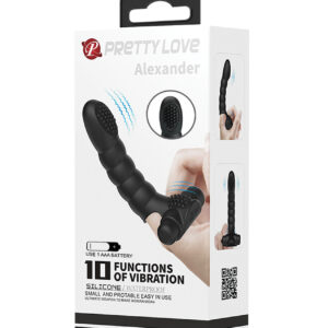 Shop Pretty Love Alexander Finger Vibe - Black online