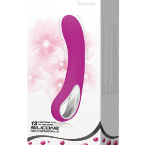Shop Pretty Love Alston 12 Function Vibrator w/Handle - Fuchsia online