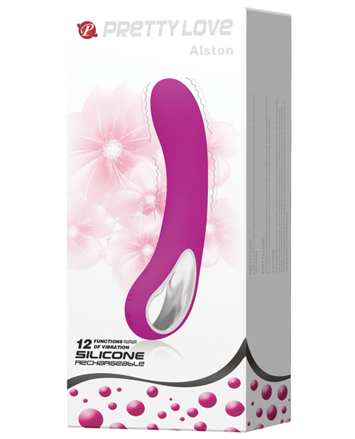 Shop Pretty Love Alston 12 Function Vibrator w/Handle - Fuchsia online