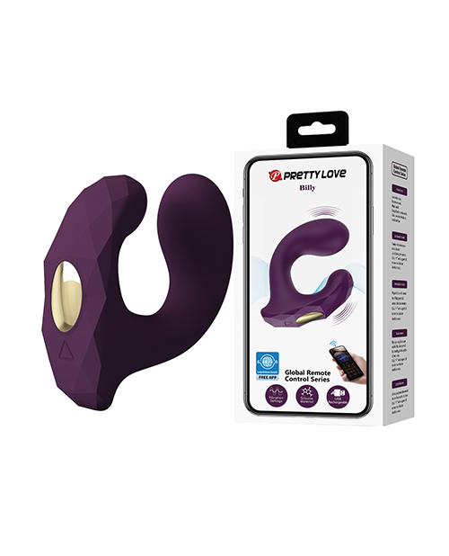 Shop Pretty Love Billy Vibrating Dual Stimulator - Purple online