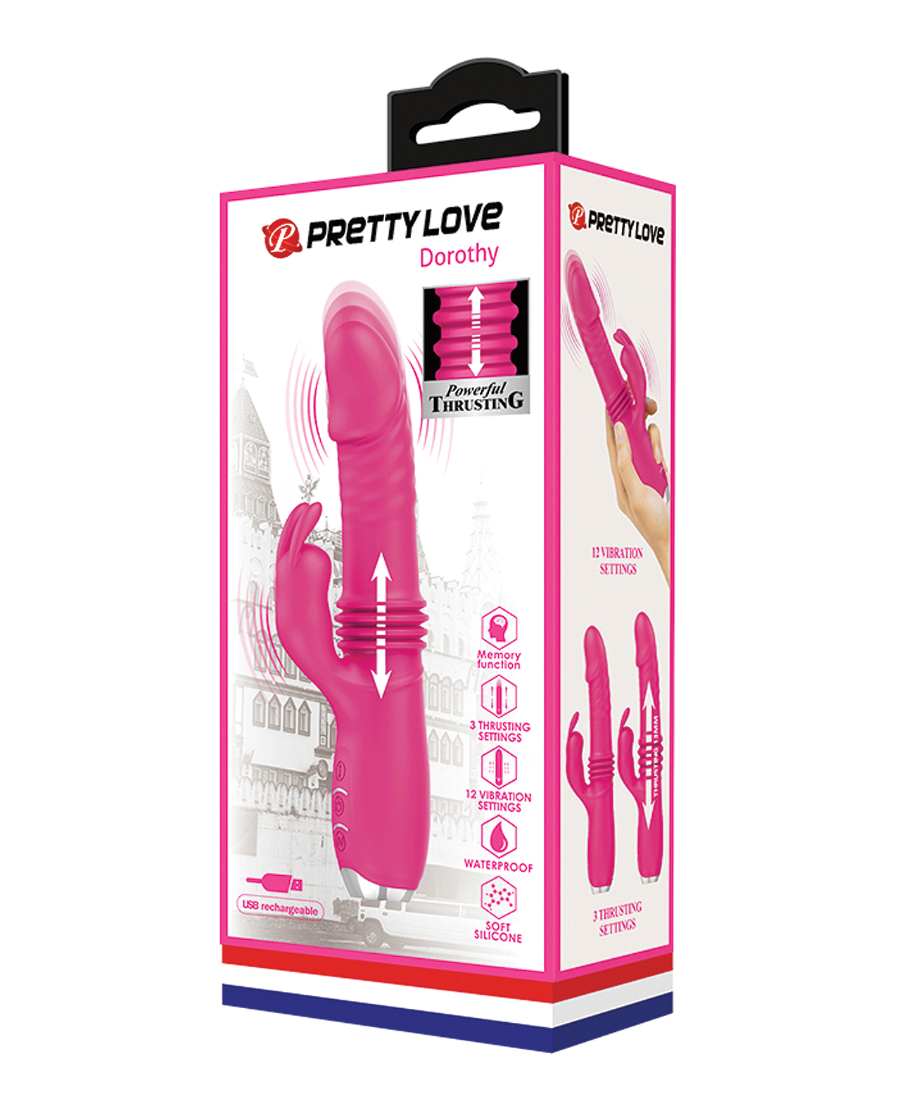 Shop Pretty Love Dorothy Thrusting Rabbit - Pink online