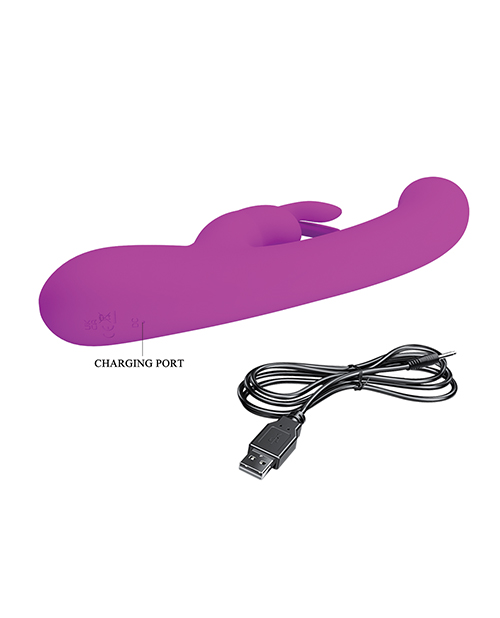 Shop Pretty Love Lamar LED Digital Display Rabbit - Fuchsia