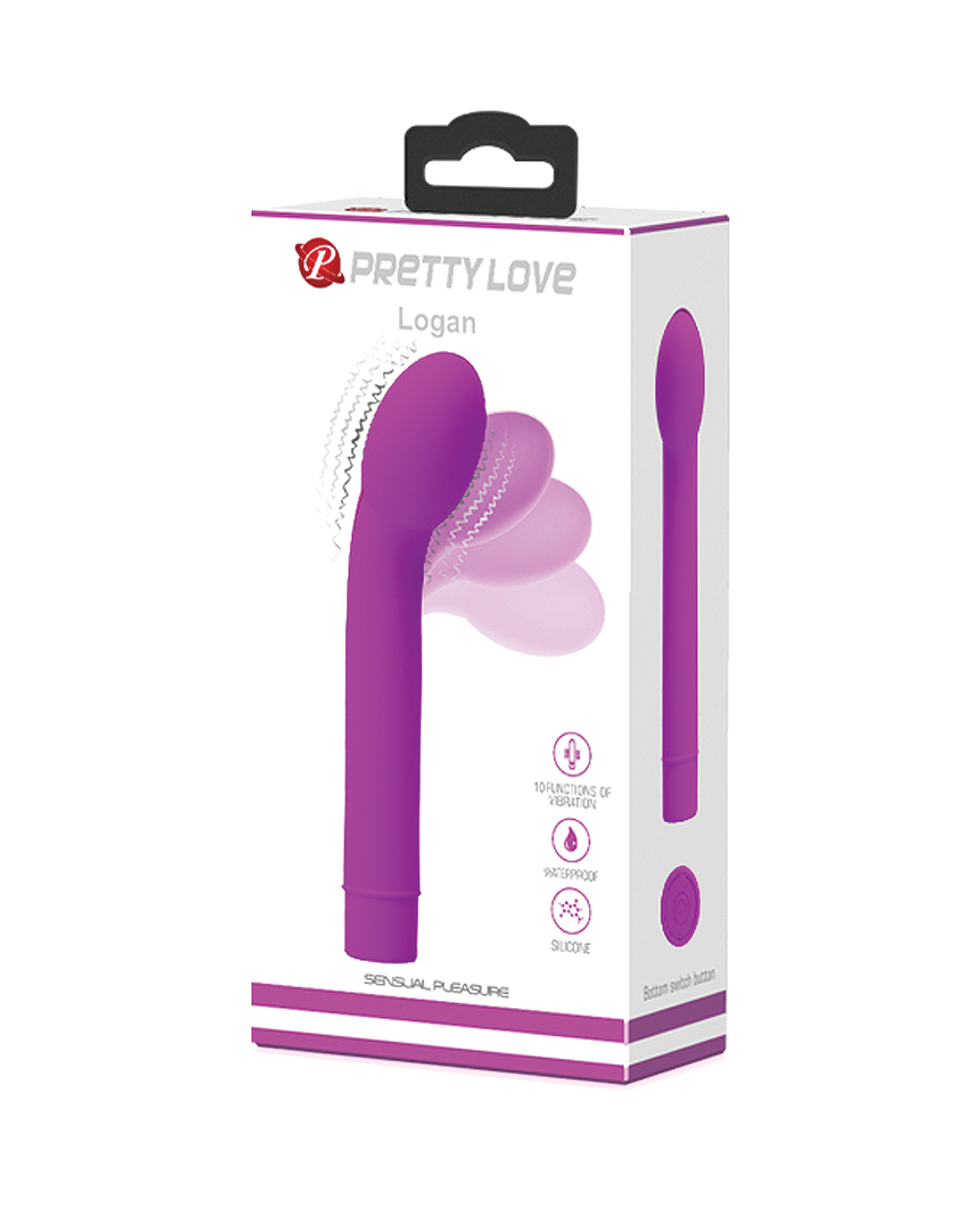 Shop Pretty Love Logan Bendable G-Spot Vibrator - Fuchsia online