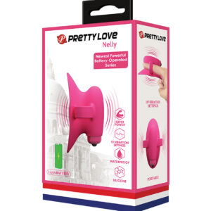 Shop Pretty Love Nelly Finger Battery Vibe - Pink online