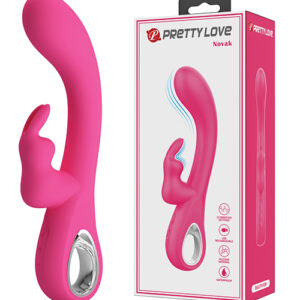 Shop Pretty Love Novak Handle Rabbit w/Bunny - Pink online