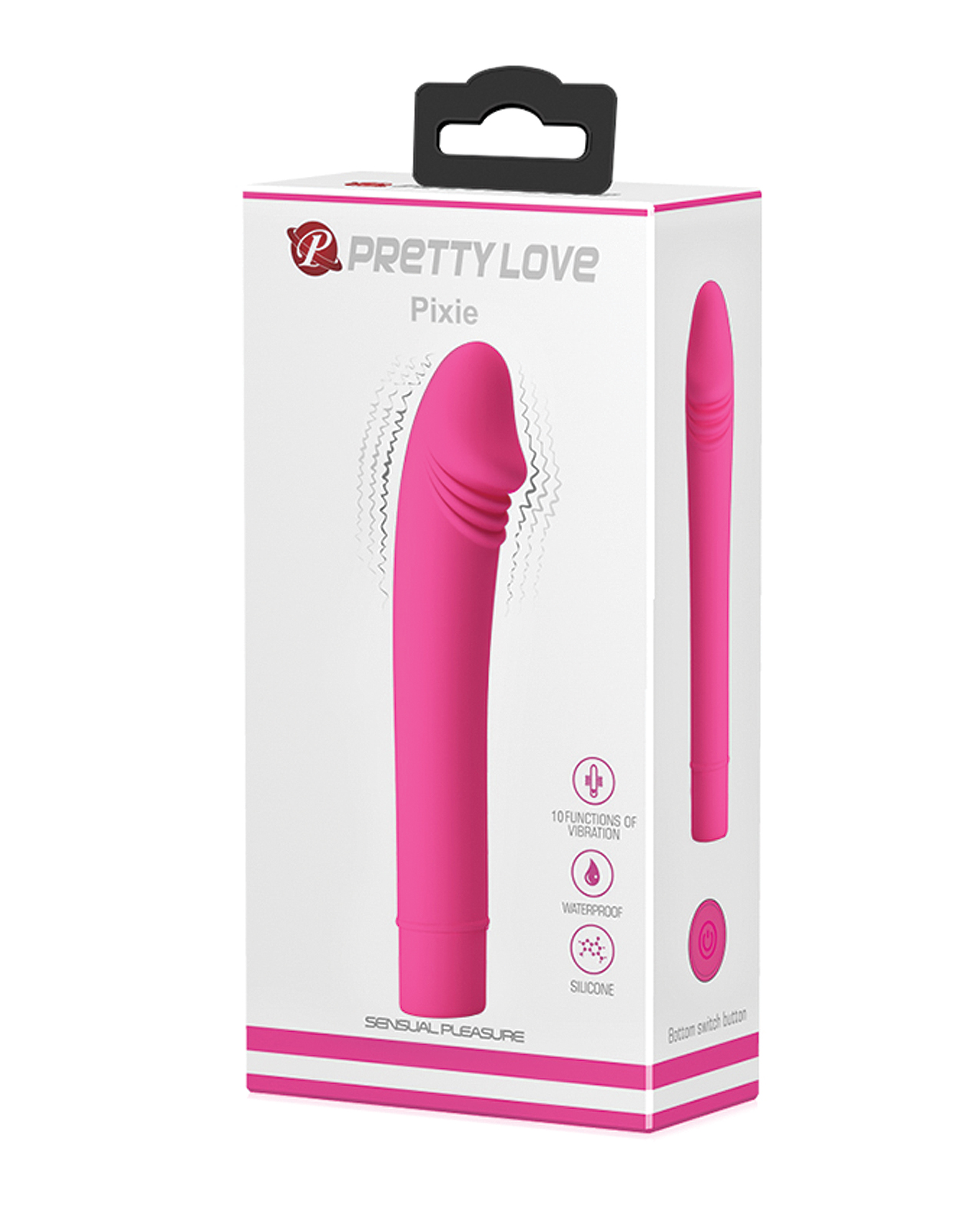 Shop Pretty Love Pixie Silicone Mini Vibrator - Pink online