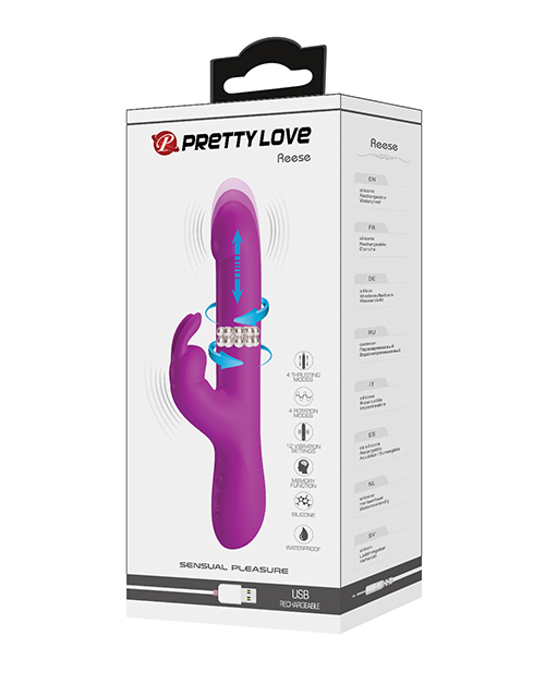 Shop pretty love reese thrusting rabbit - fuchsia online