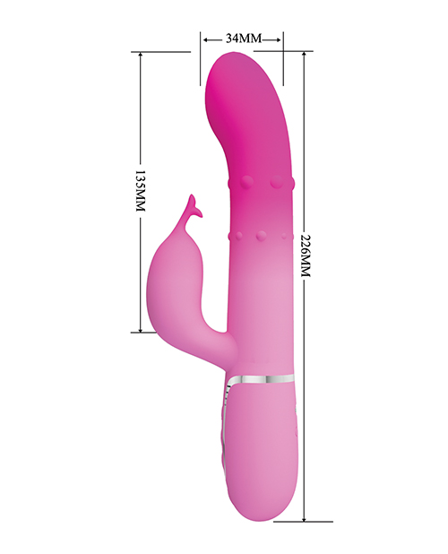 Shop Pretty Love Shima Vertical & Horizontal Beads Rabbit - Pink