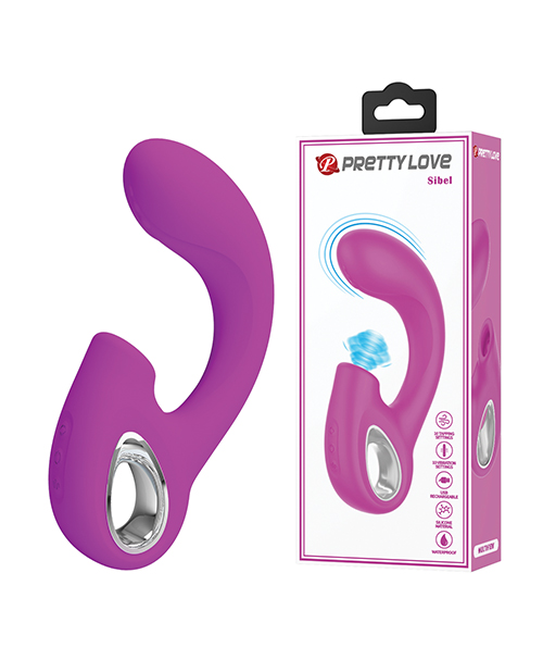 Shop Pretty Love Sibel Tapping Rabbit G Vibrator - Fuchsia online