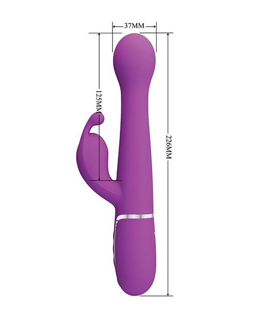 Shop Pretty Love Twinkled Tenderness Dejon Thrusting Rabbit - Fuchsia