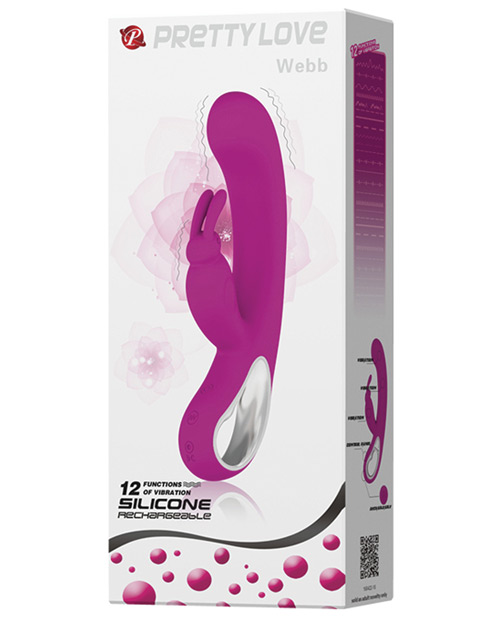 Shop pretty love webb bunny ears rabbit vibe w/handle - fuchsia online