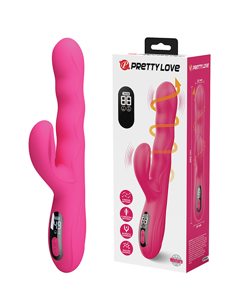 Order Pretty Love Winters Squiggle Vibrator - Pink