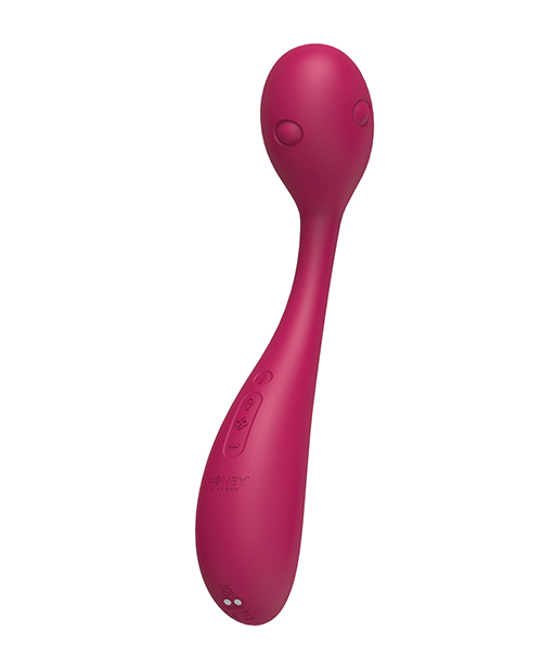 Puff App-Controlled Inflatable Kegel Ball - Dark Red for sale