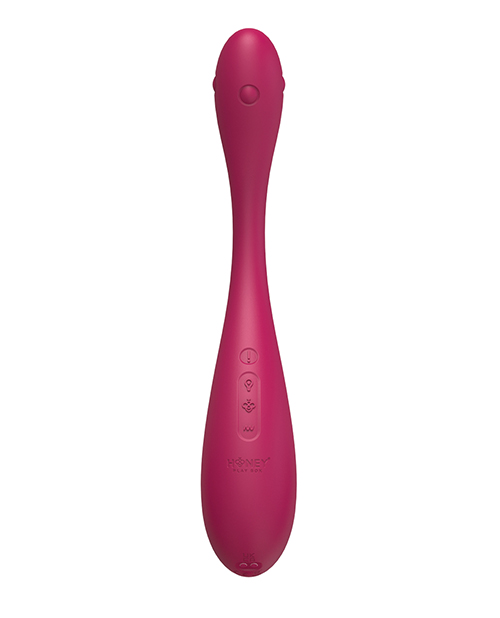 Buy Honey Play Box Puff App-Controlled Inflatable Kegel Ball - Dark Red