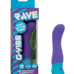 Shop Rave G-Vibe Curved Massager - Purple/Blue online
