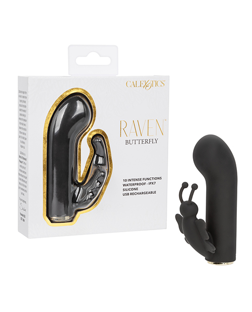 Shop Raven Butterfly G-Spot Vibrator - Black online