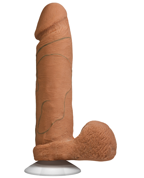 Order Realistic 8" ULTRASKYN Cock w/Balls - Tan online