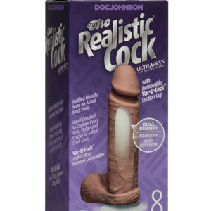 Shop Realistic 8" ULTRASKYN Cock w/Balls - Tan online