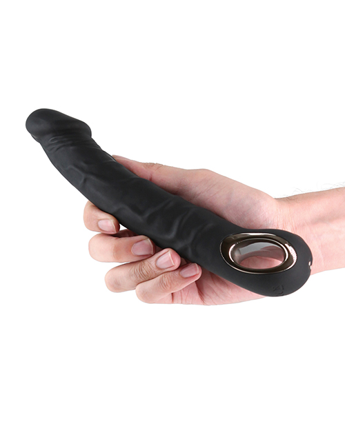 Renegade Rimmer Vibrating Dong w/Handle - Black for sale