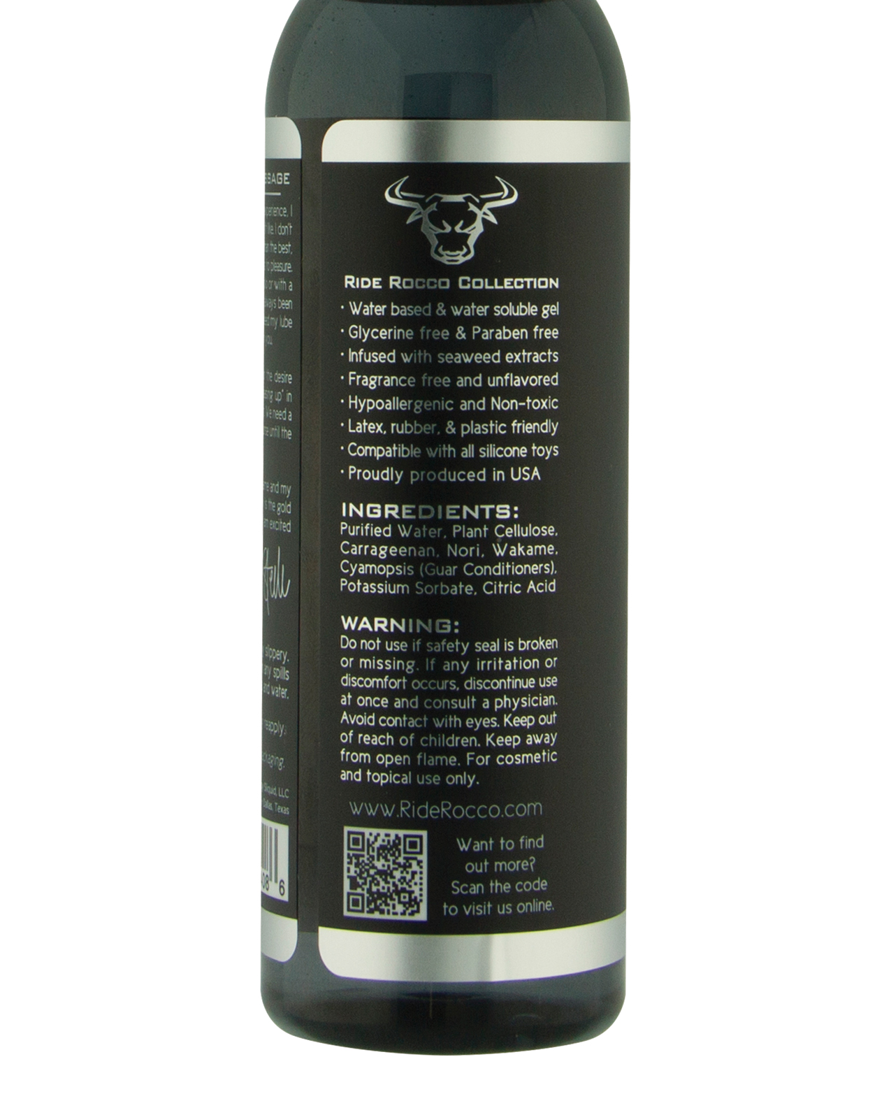 Order Ride Rocco Water Based - 4 oz online