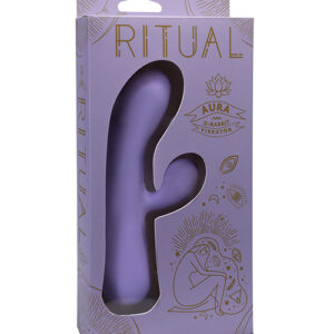 Shop RITUAL Aura Rechargeable Silicone Rabbit Vibe - Lilac online