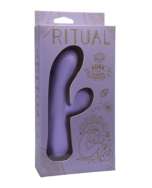 Shop RITUAL Aura Rechargeable Silicone Rabbit Vibe - Lilac online