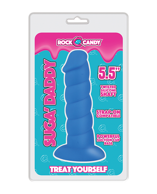 Buy Rock Candy Rock Candy Suga Daddy 5.5" Silicone Dildo - Blue