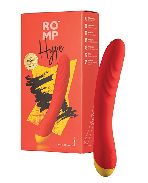 Shop ROMP Hype G Spot Vibrator - Red online
