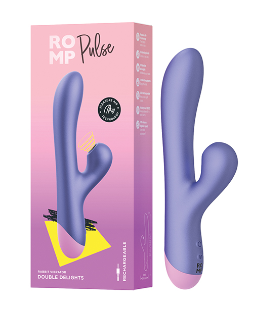 Shop ROMP Pulse Air Pulse Rabbit - Purple 3D online