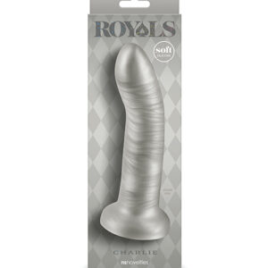 Shop Royals 7" Charlie Curved Dildo - Metallic Champagne online