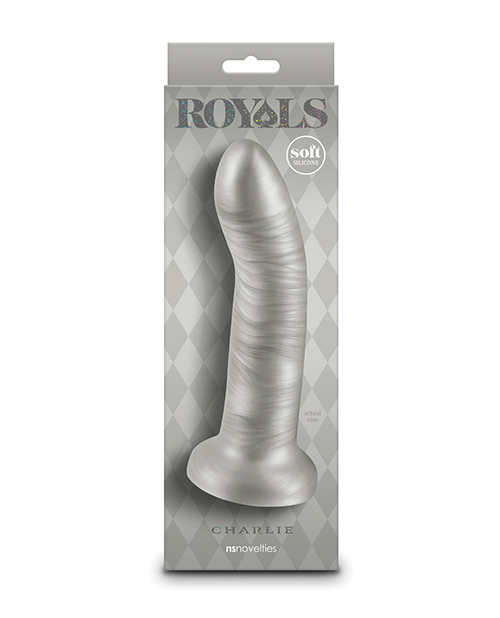 Shop Royals 7" Charlie Curved Dildo - Metallic Champagne online