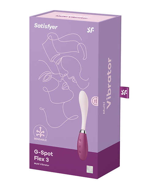 Shop Satisfyer G Spot Flex 3 - Red